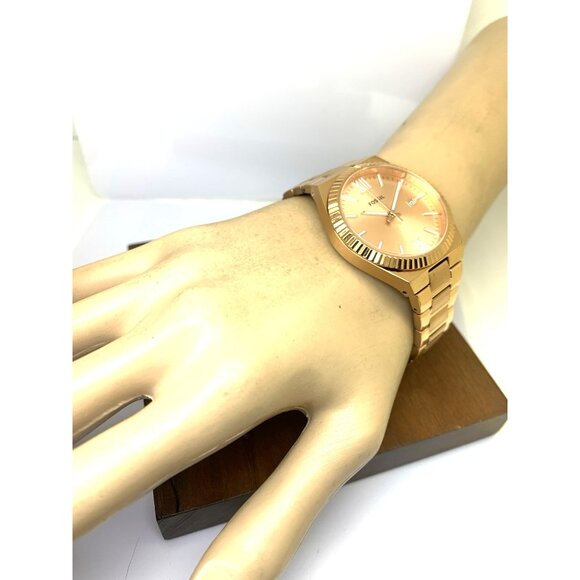 Fossil Women\'s Watch ES5258 Scarlette Quartz Rose Gold Tone Stainless Steel 38mm main image 11